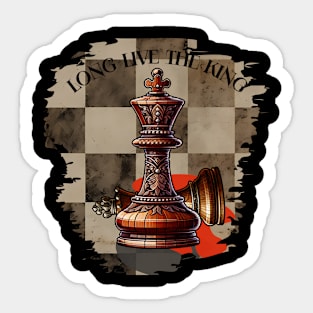 Checkmate Chronicles: Long Live the King! Sticker